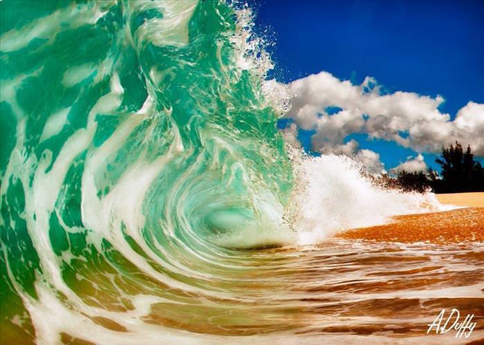 beautiful waves