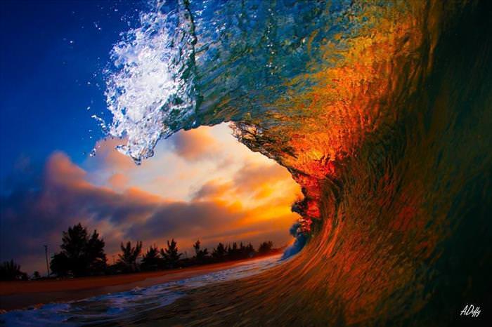 beautiful waves