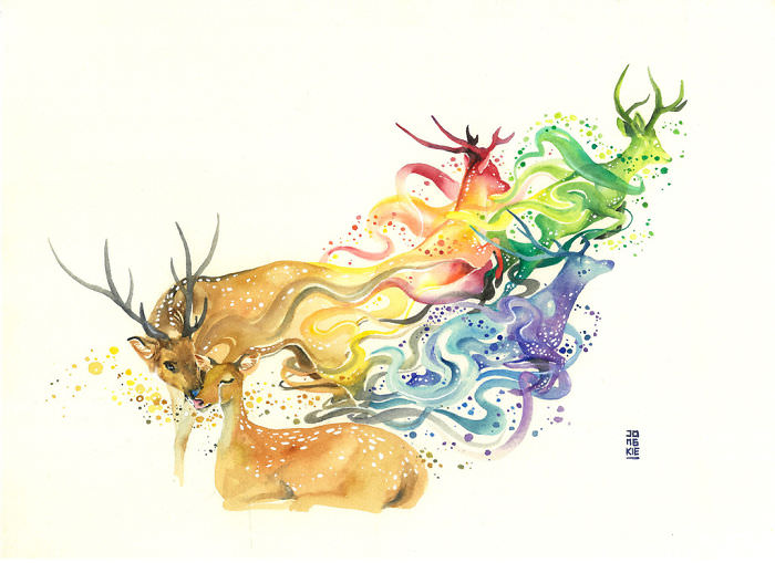 Animal Watercolor Art