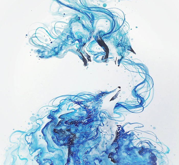 Animal Watercolor Art