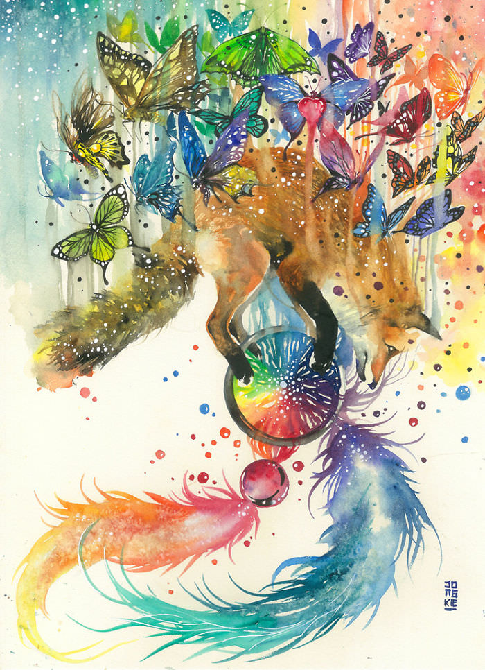 Animal Watercolor Art