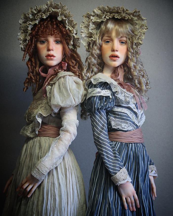Can We Convince You That These Beautiful Figures are Dolls?