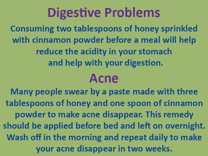 honey and cinnamon medicine