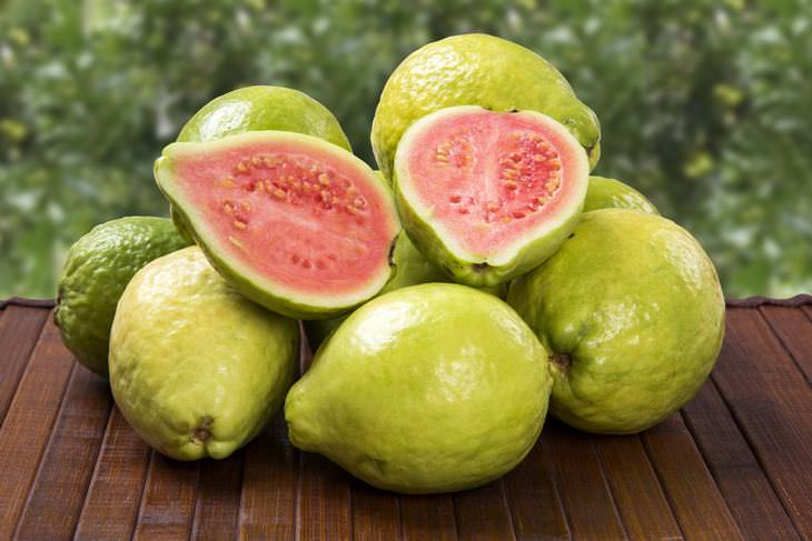 health benefits, guavas