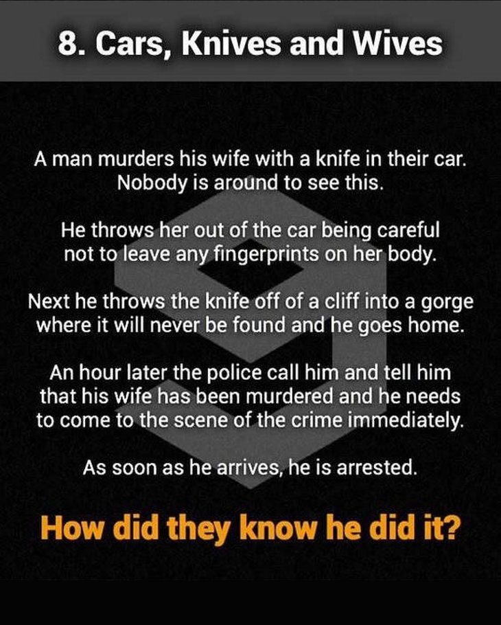 tricky riddles about murder