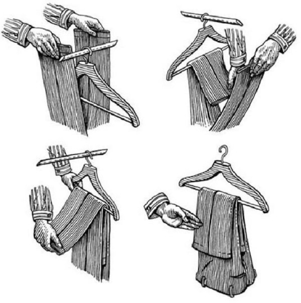folding clothes