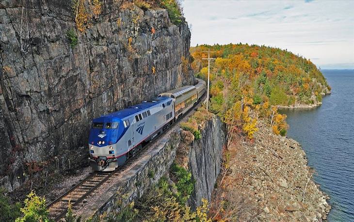 train rides, beautiful, nature, views