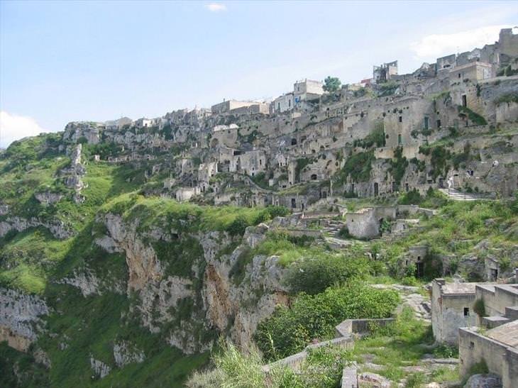 Matera caves, italy