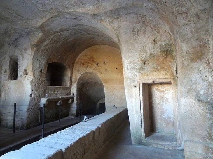 Matera caves, italy