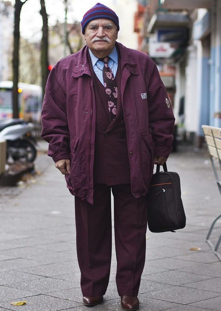 old man, clothes, fashion