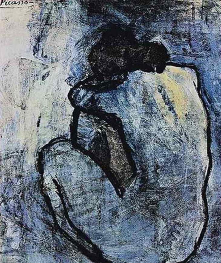 Picasso's Greatest Art Works: Blue nude
