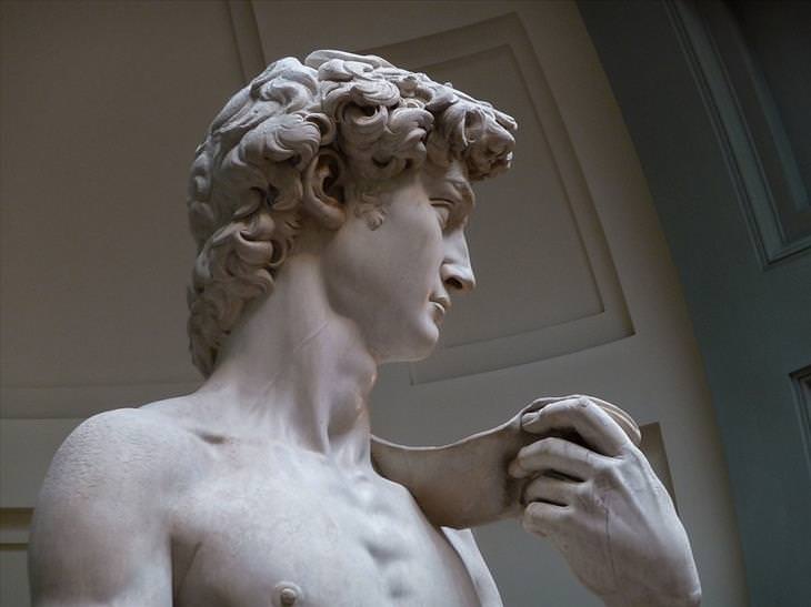 Michelangelo, David, statue, trivia