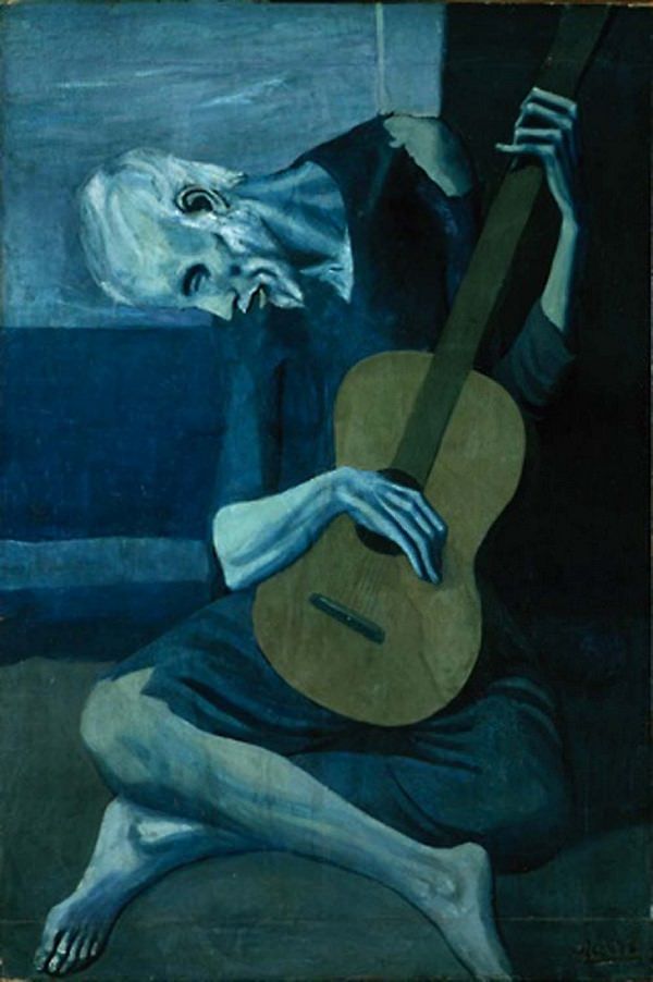 Picasso's Greatest Art Works: The old guitarist