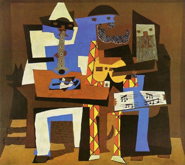 Picasso's Greatest Art Works: Three Musicians