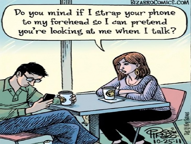 Smartphones - Dependent - Taken Over - Funny - True