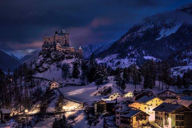 Swiss castles, beautiful, travel