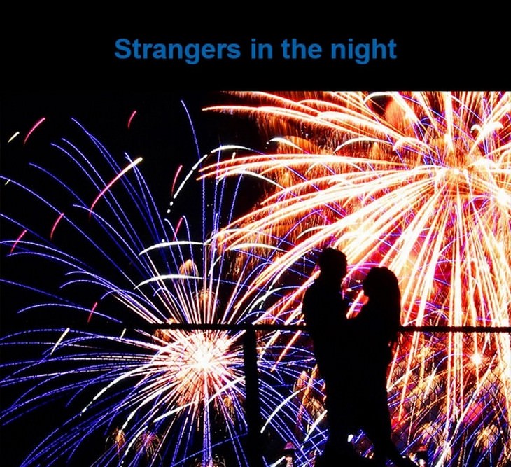 sinatra, strangers in the night, song, romantic