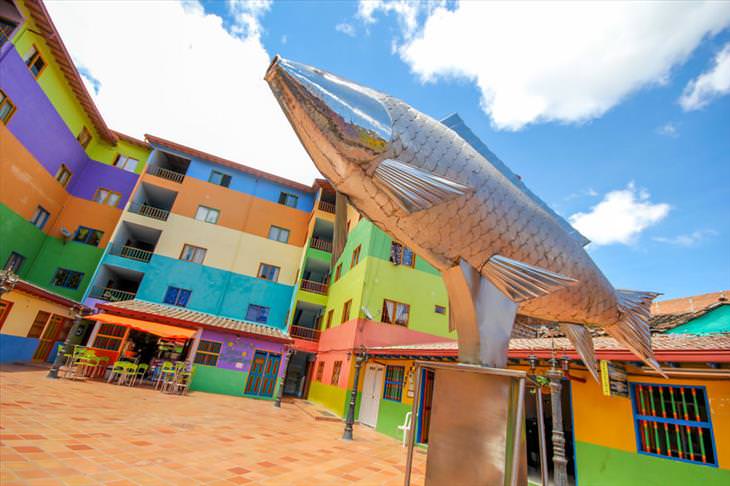 Guatape, colorful town, Colombia, beautiful