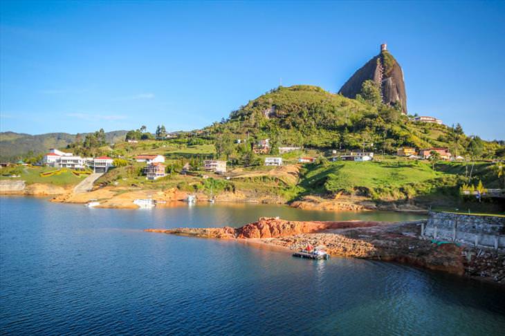 Guatape, colorful town, Colombia, beautiful