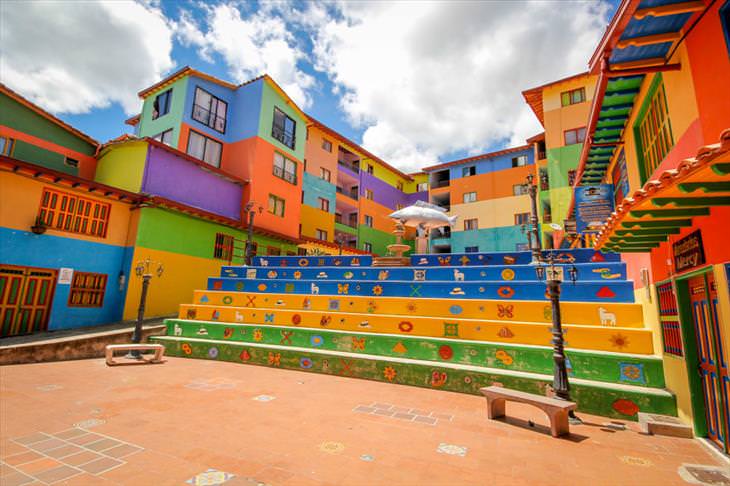 Guatape, colorful town, Colombia, beautiful