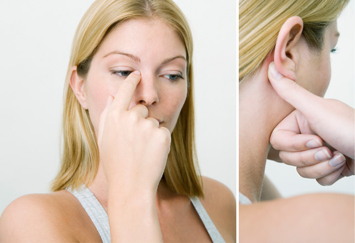 4 Pressure Points To Get Rid Of A Blocked Nose