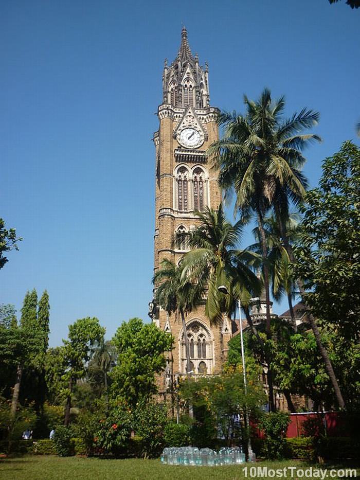 famous Clock towers: Rajabai Clock Tower