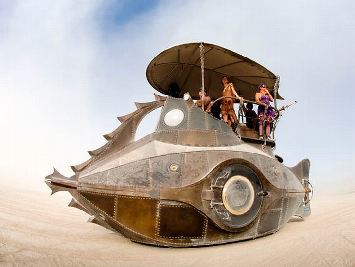 Art Cars Burning Man