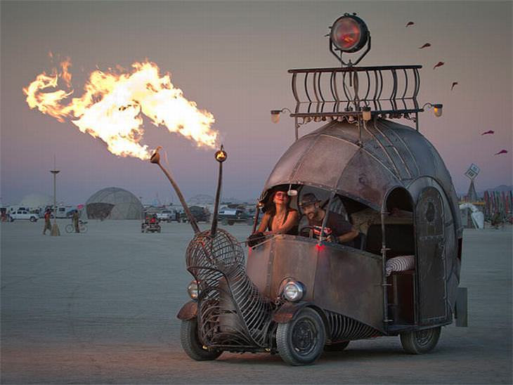 Art Cars Burning Man
