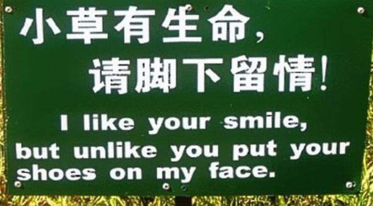 Bad English Translations