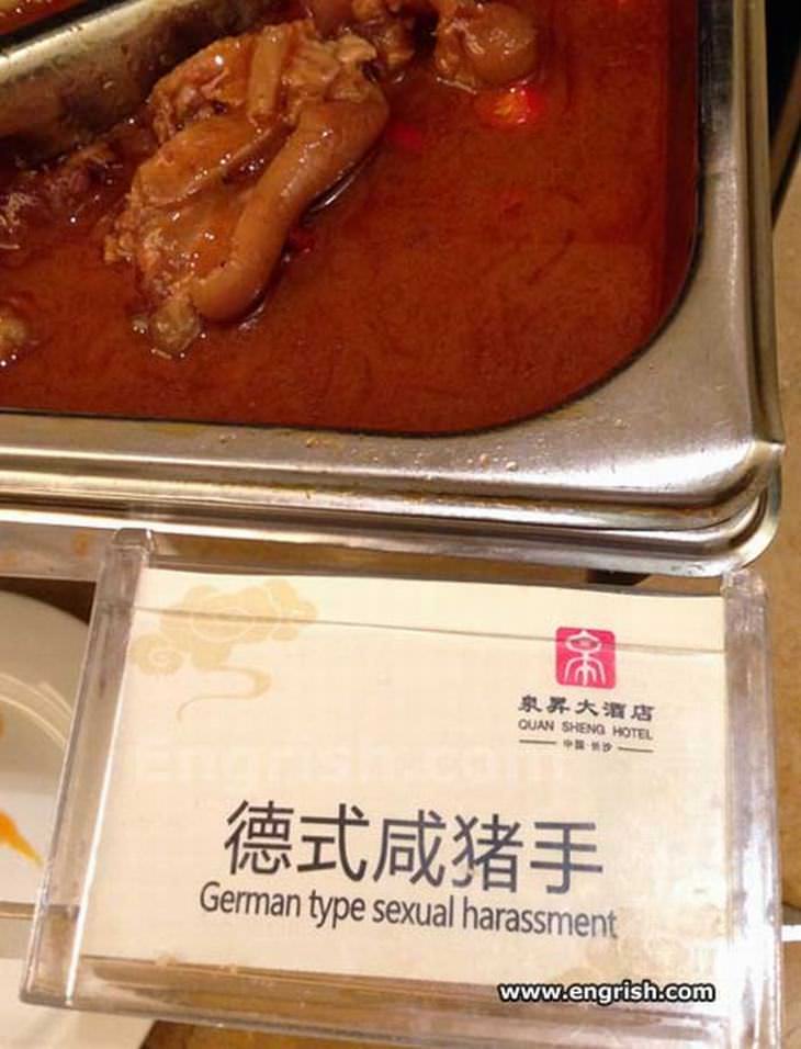 Bad English Translations