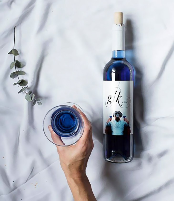 Spanish Company Begins Producing Blue Wine