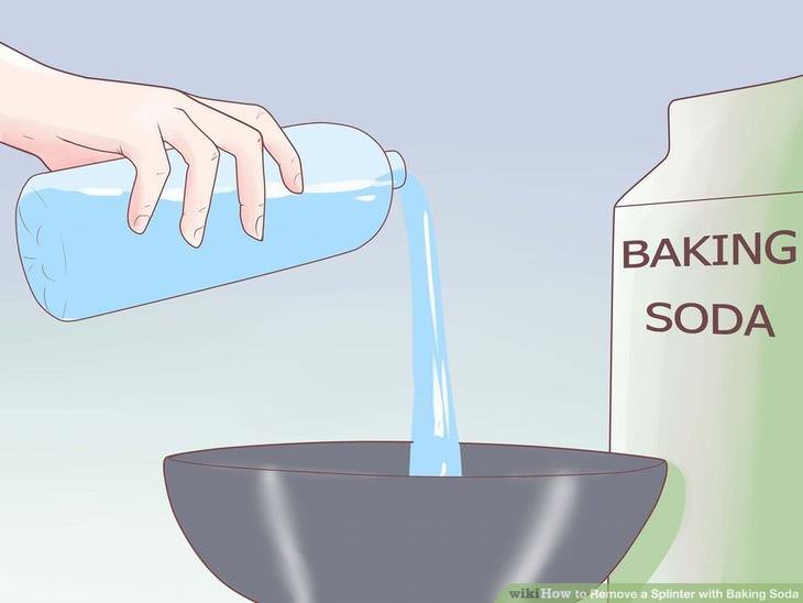 Remove a Splinter - With Baking Soda