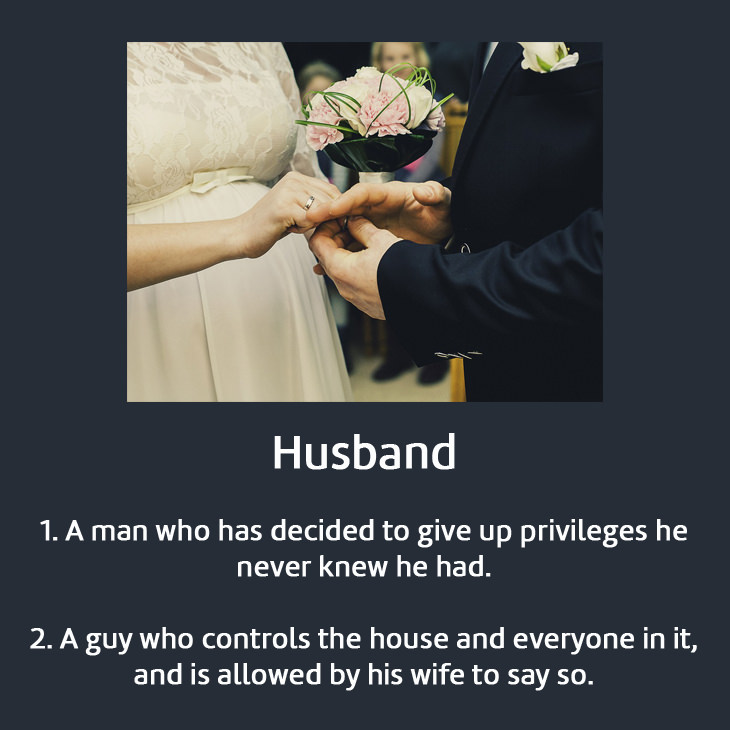 Learn Some Meanings From the Marriage Dictionary