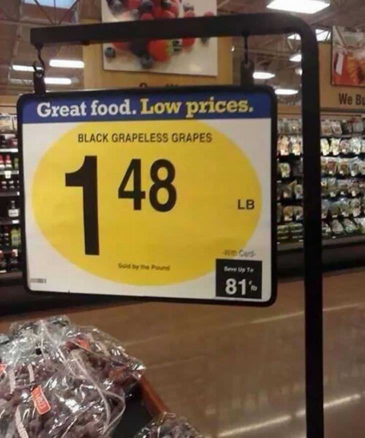 funny, supermarket, mistakes