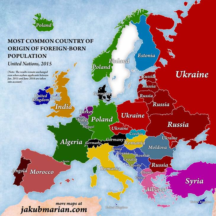 4 Maps Showing the Effects of European Immigration