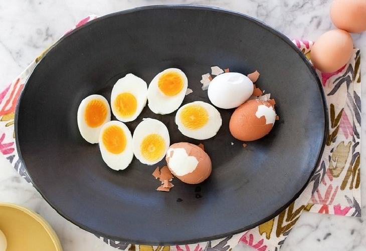 boiled eggs