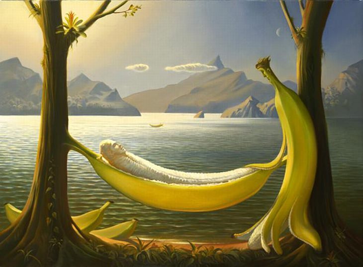 Vladimir Kush's Otherworldly Surreal Paintings