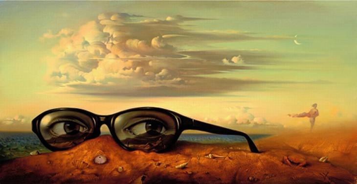 Vladimir Kush's Otherworldly Surreal Paintings