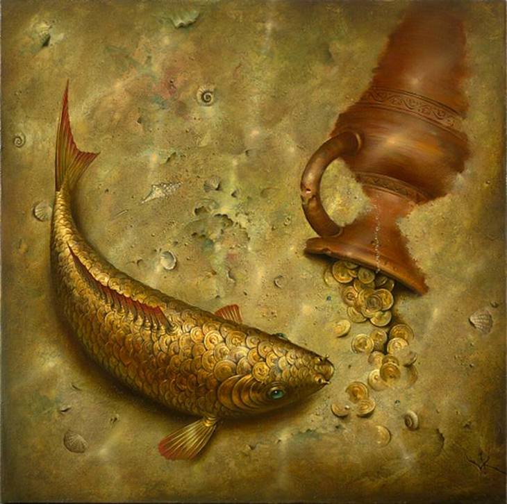 Vladimir Kush's Otherworldly Surreal Paintings