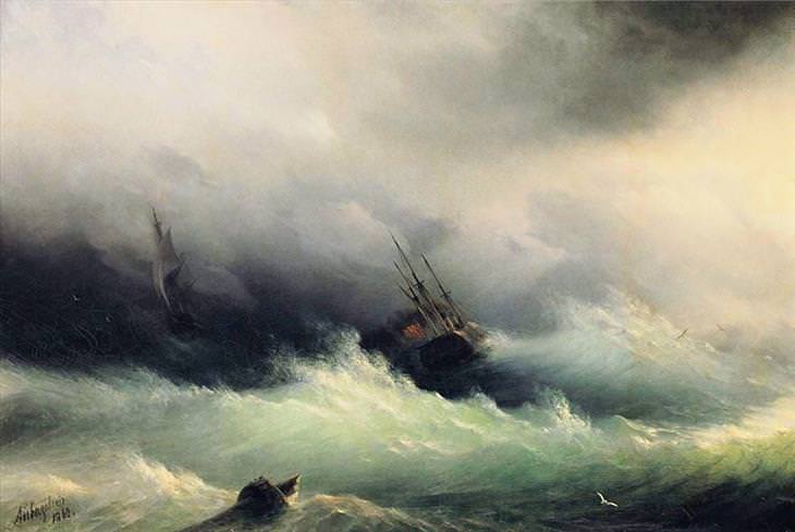 paintings of waves