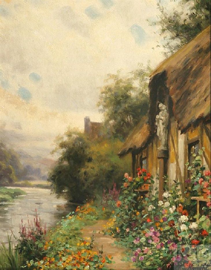 Louis Aston Knight, painting