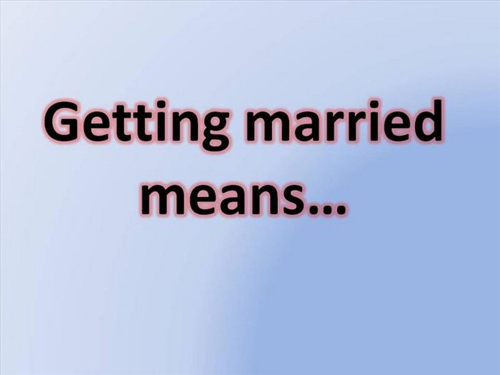 Funny! What Is the REAL Meaning of Marriage?
