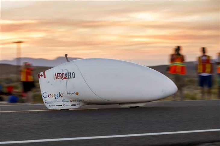 WATCH: History's Fastest Human-Powered Vehicle