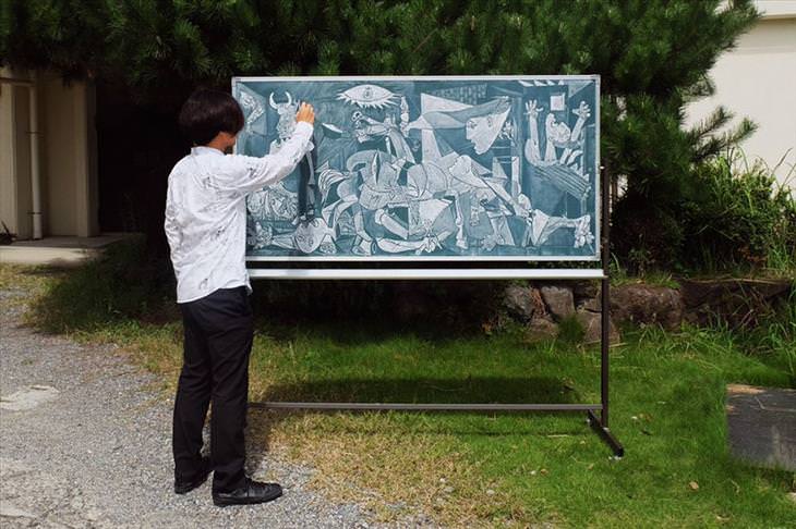 art, chalkboard, teacher, Japan