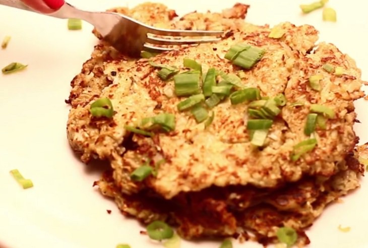 cauliflower, hash browns