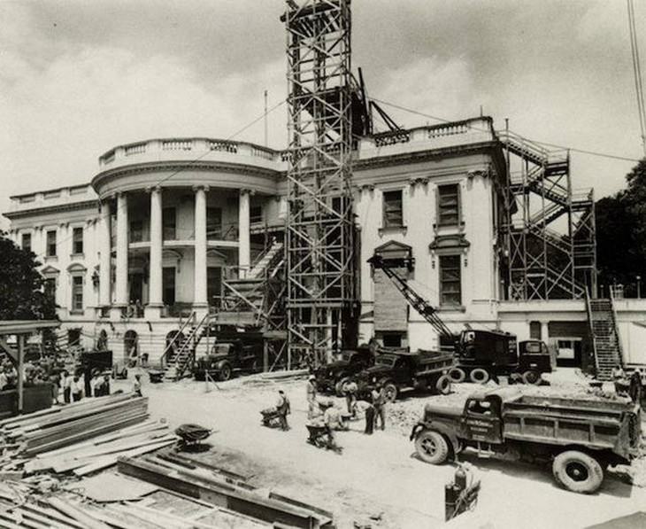 laborers, US, buildings, construction