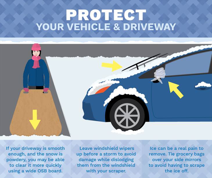 tips to clear snow