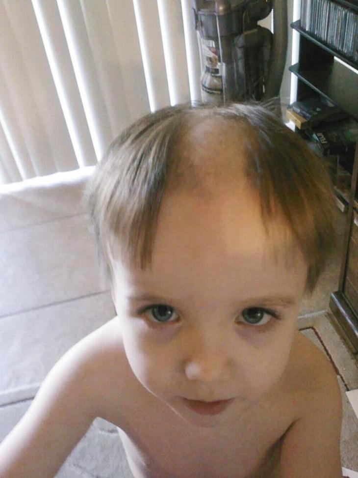 16 Hilarious Kids' Haircut Disasters