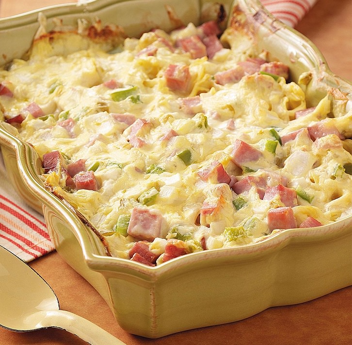 Recipe Ham and Linguine Casserole