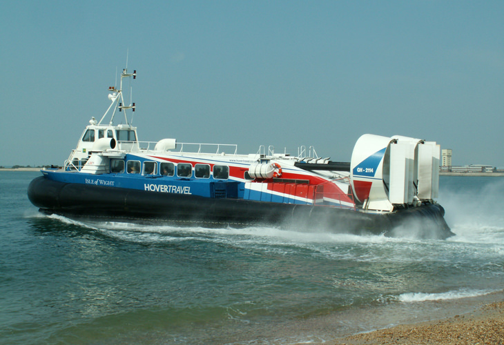 unique modes of transport: Isle of Wight Hovercraft 